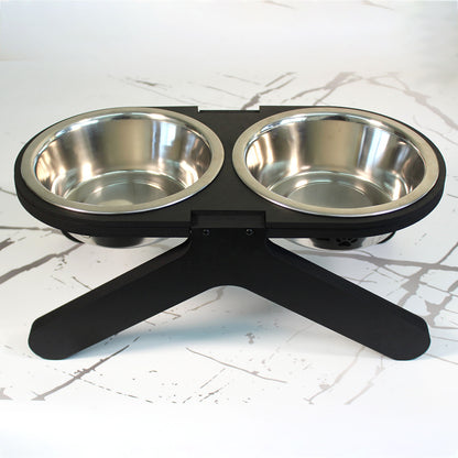 Comedero Elevado Perro Personalizado con Nombre - Modelo Silente